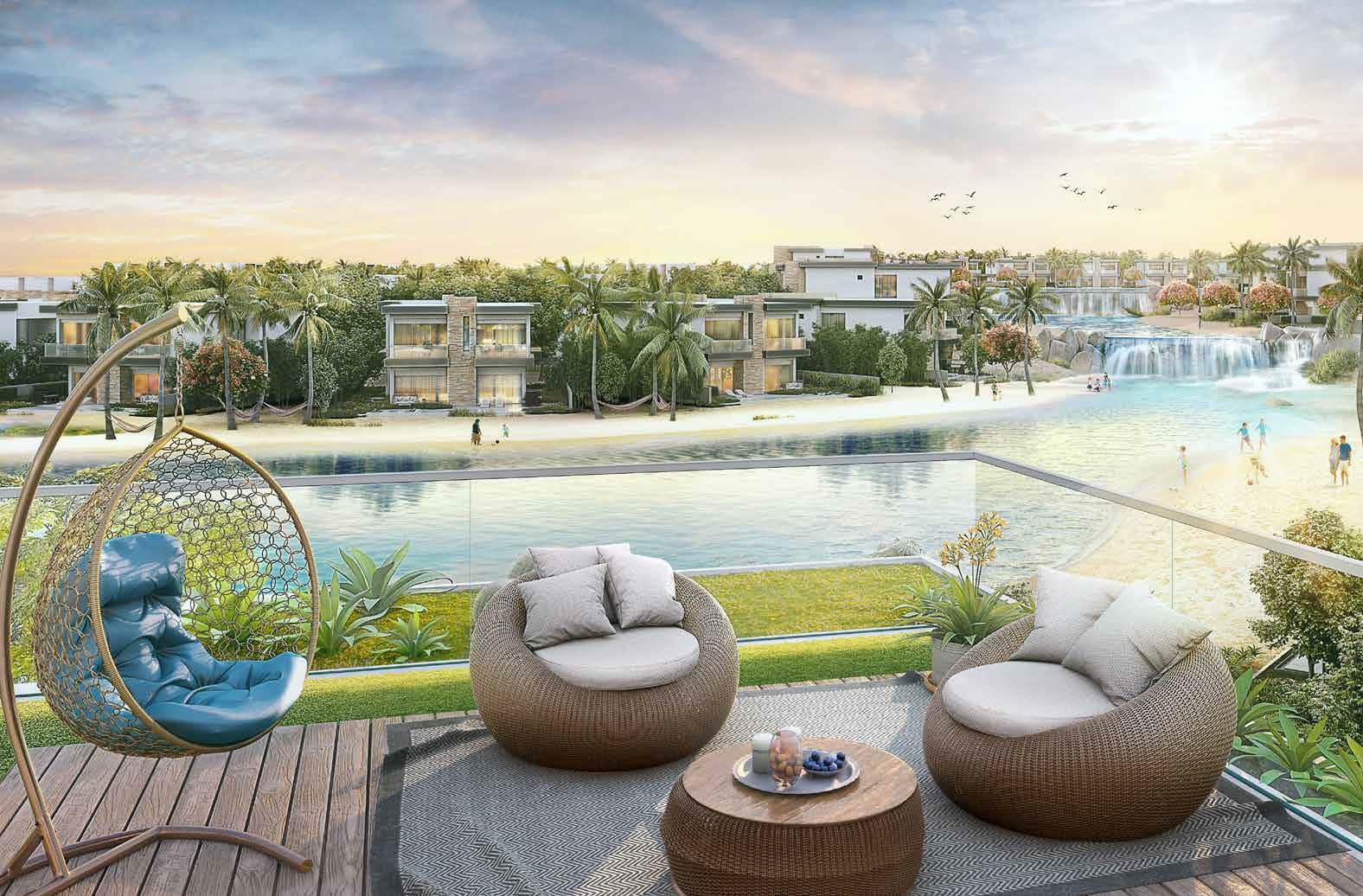 Damac Lagoons, Waterfront Villas