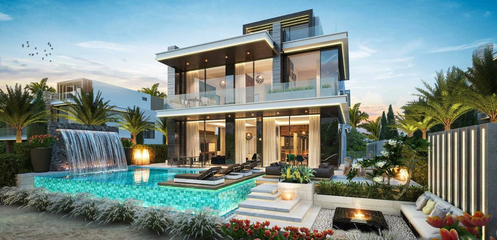 Damac lagoon villa